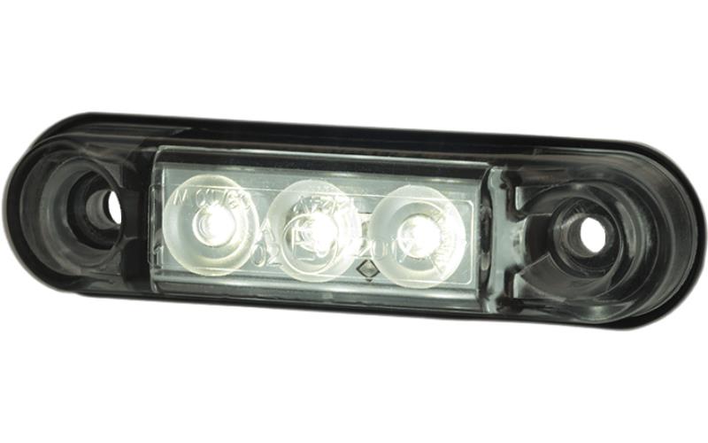 Markierungsleuchte Slim (LED) Weiß 12 / 24V Universal