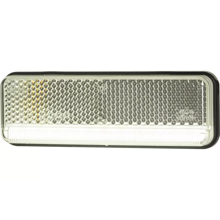 Markierungsleuchte Slim Xs (LED) Weiß 12 / 24V Universal