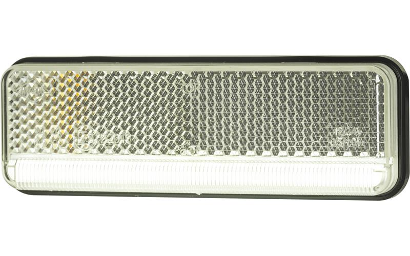 Markierungsleuchte Slim Xs (LED) Weiß 12 / 24V Universal