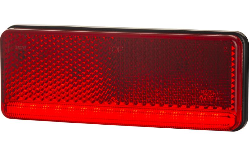 Feu de Gabarit Slim Xs (LED) Rouge 12 / 24V Universel