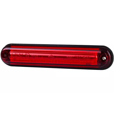 ГАБАРИТНЫЙ ФОНАРЬ ТИПА Slim С ОПТИЧЕСКИМ ВОЛОКНОМ (LED) КРАСНЫЙ 12 / 24V УНИВЕРСАЛЬНАЯ