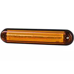 Marker Light, Light Tube Slim Type (LED) Orange 12 / 24V Universal