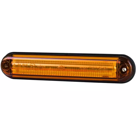 Marker Light, Light Tube Slim Type (LED) Orange 12 / 24V Universal
