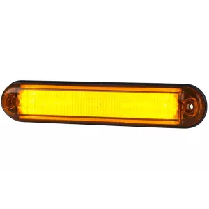 Marker Light, Light Tube Slim Type (LED) Orange 12 / 24V Universal