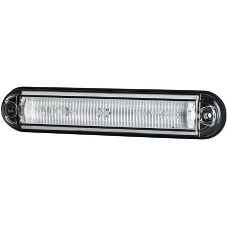 Feu de Gabarit Slim Avec Fibre Optique (LED) Blanc 12 / 24V Universel