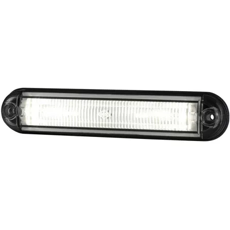 Luz de Gálibo Tipo Slim con Cable de Fibra óptica (LED) Blanca 12 / 24V Universal