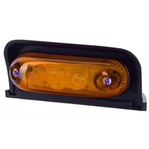 Corner Front Marker Light, Oval (LED) Orange 12 / 24V Universal