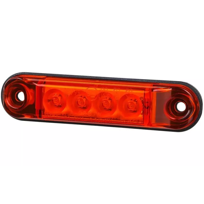 ГАБАРИТНЫЙ ФОНАРЬ ТИПА Slim (LED) КРАСНЫЙ 12 / 24V УНИВЕРСАЛЬНАЯ