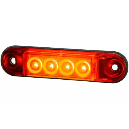 Luz de Gálibo Tipo Slim (LED) Roja 12 / 24V Universal