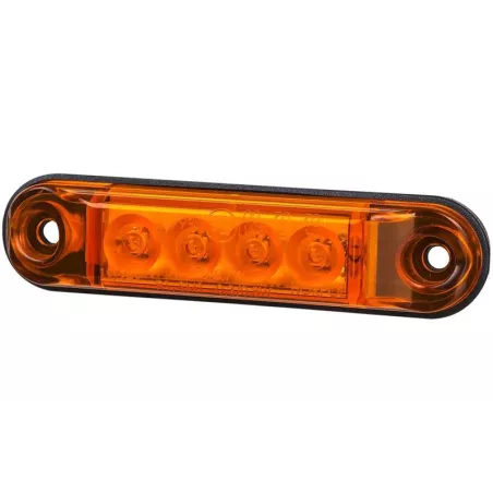 ГАБАРИТНЫЙ ФОНАРЬ ТИПА Slim (LED) ОРАНЖЕВЫЙ 12 / 24V УНИВЕРСАЛЬНАЯ