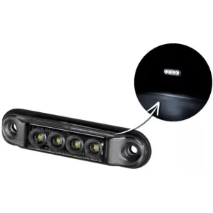 Marker Light Slim Type (LED) White 12 / 24V Universal