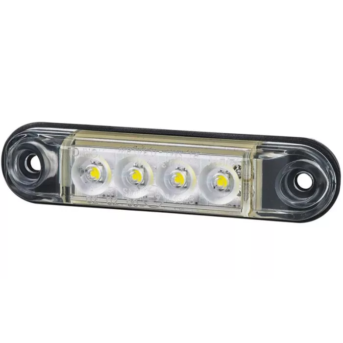 Luz de Gálibo Tipo Slim (LED) Blanca 12 / 24V Universal