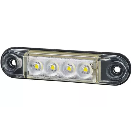 Marker Light Slim Type (LED) White 12 / 24V Universal