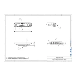 Marker Light Slim Type (LED) White 12 / 24V Universal
