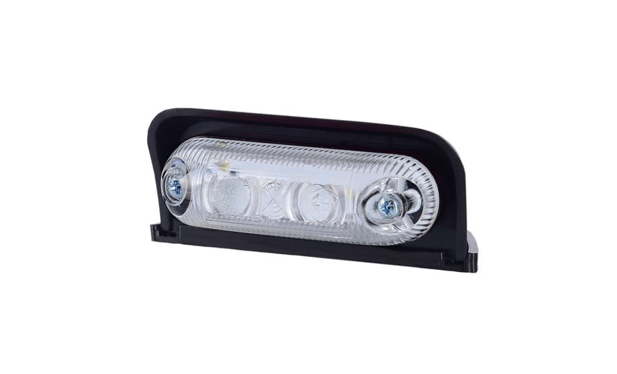 Lampa Obrysowa Owalna Narożna (LED) Biała 12 / 24 V Uniwersalna