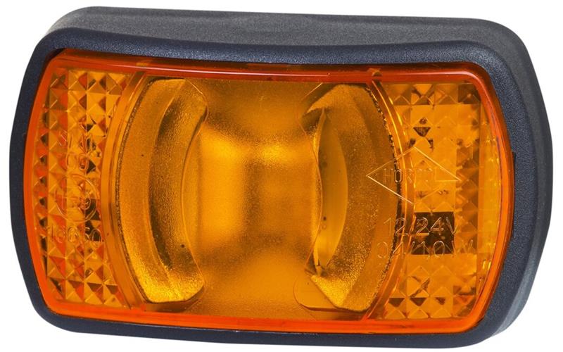 LED-Markierungsleuchte (LED) Orange 12 / 24V Universal