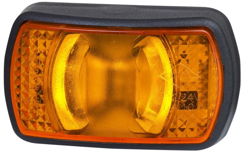 ГАБАРИТНЫЙ ФОНАРЬ (LED) ОРАНЖЕВЫЙ 12 / 24V УНИВЕРСАЛЬНАЯ