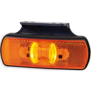 Luz de Gálibo con Colgador y Reflejo 2 Funciones (LED) Amarilla 12 / 24V Universal