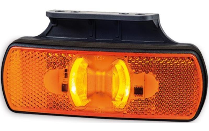ГАБАРИТНЫЙ ФОНАРЬ 2-ФУНКЦИОННЫЙ (LED) ОРАНЖЕВЫЙ 12 / 24V УНИВЕРСАЛЬНАЯ