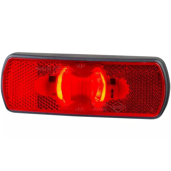 Marker Light Dual Function (LED) Red 12 / 24V Universal