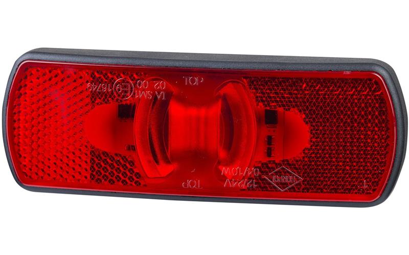 Luz de Gálibo con Reflejo 2 Funciones (LED) Roja 12 / 24V Universal