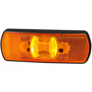 Luz de Gálibo con Reflejo 2 Funciones (LED) Amarilla 12 / 24V Universal