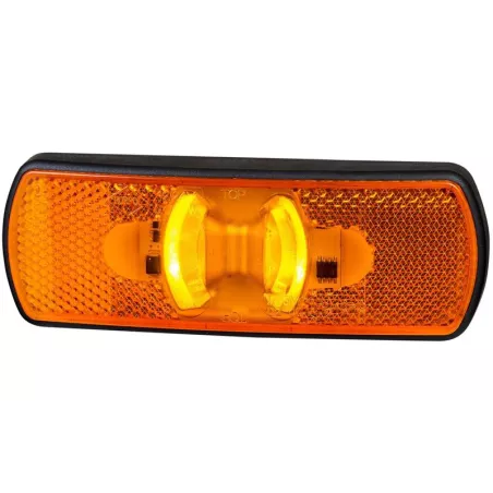 Luz de Gálibo con Reflejo 2 Funciones (LED) Amarilla 12 / 24V Universal