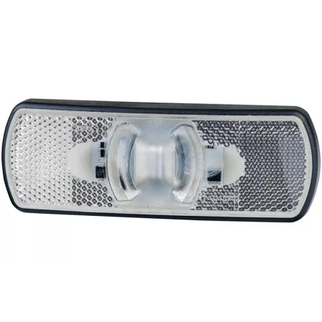 Luz de Gálibo con Reflejo 2 Funciones (LED) Blanca 12 / 24V Universal