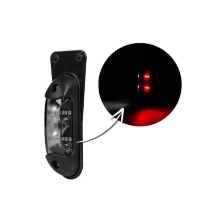 Feu de Gabarit (LED) Blanc - Rouge 12 / 24V Universel