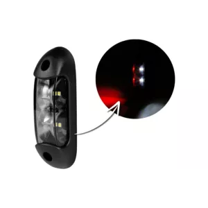 Luz de Gálibo (LED) Blanca - Roja 12 / 24V Universal