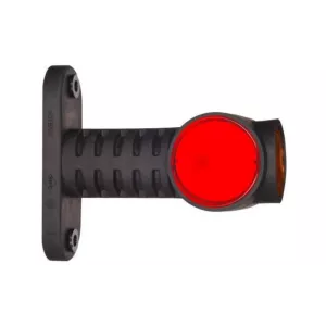 Triple Outline Marker Light, With Short, Straight Arm (Neon) (LED) White - Orange - Red 12 / 24V Universal