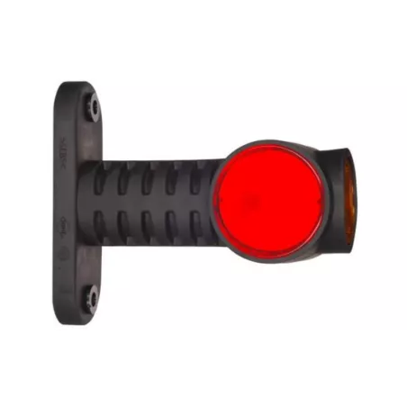 Triple Outline Marker Light, With Short, Straight Arm (Neon) (LED) White - Orange - Red 12 / 24V Universal