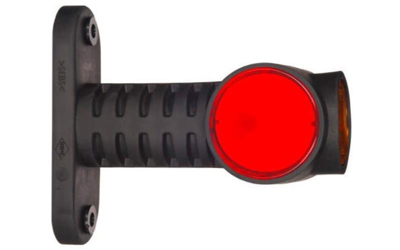 Luz de Gálibo Triple En Brazo Recto, Largo (Neon) (LED) Blanca - Amarilla - Roja 12 / 24V Universal