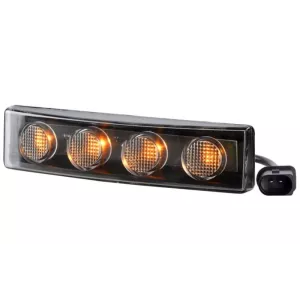 Dekolampe Mit Stecker (LED) Orange 12 / 24V Universal