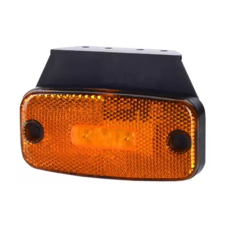 Marker Light With Reflective Device Hanging (LED) Orange 12 / 24V Universal