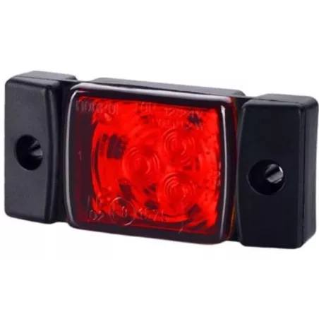 ГАБАРИТНЫЙ ФОНАРЬ (LED) КРАСНЫЙ 12 / 24V УНИВЕРСАЛЬНАЯ