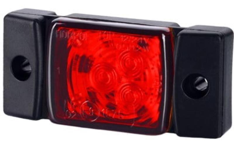 Marker Light (LED) Red 12 / 24V Universal