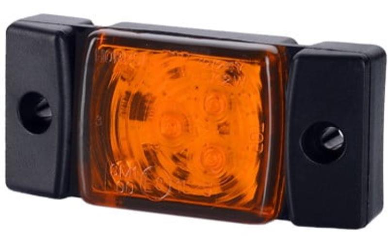 Seitenmarkierungsleuchte (LED) Orange 12 / 24V Universal