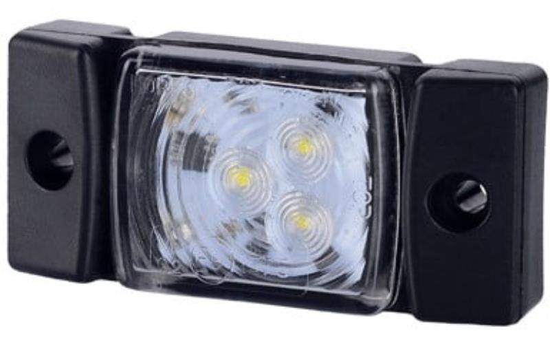 Seitenmarkierungsleuchte (LED) Weiß 12 / 24V Universal