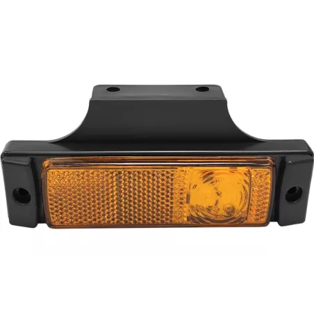 Luz de Gálibo con Reflejo (LED) Amarilla 12 / 24V Universal