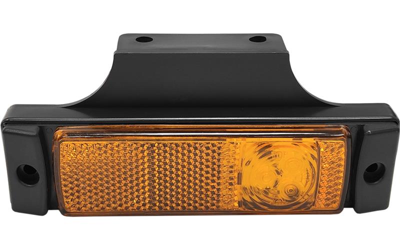 Luz de Gálibo con Reflejo (LED) Amarilla 12 / 24V Universal