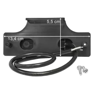 Luz de Gálibo con Reflejo (LED) Amarilla 12 / 24V Universal