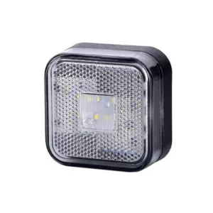 Seitenmarkierungsleuchte (LED) Weiß 12 / 24V Universal