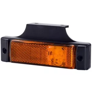 Marker Light With Reflective Device (LED) Orange 12 / 24V Universal