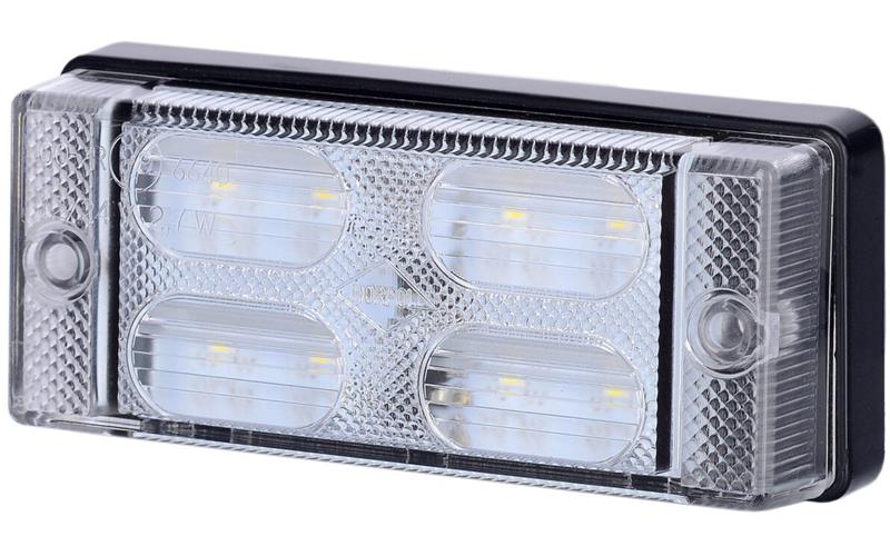 Luz de Marcha Atrás (LED) Blanca 12 / 24V Universal