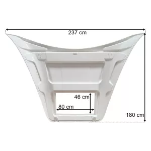MAN TGX TG3 XLX Dach Spoiler