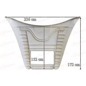 MAN TGX XLX Roof Spoiler