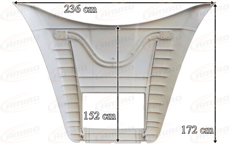 MAN TGX XLX Roof Spoiler
