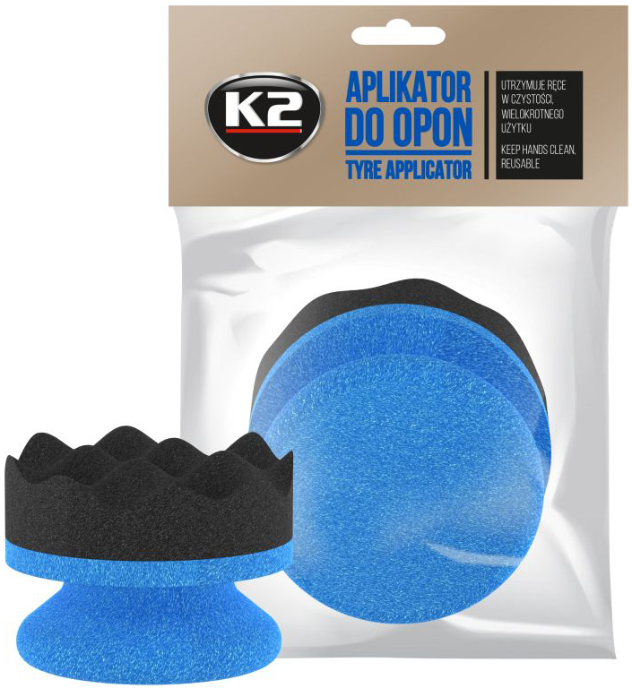 K2 Tyre Applicator Sponge 80mm