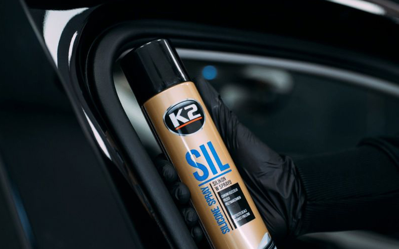 K2 Sil Silikon W Sprayu Do Konserwacji Uszczelek 300ml